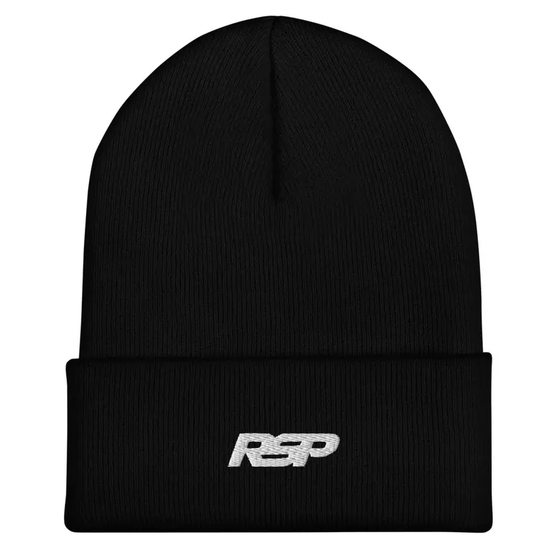 RSP White Logo Beanie Hat