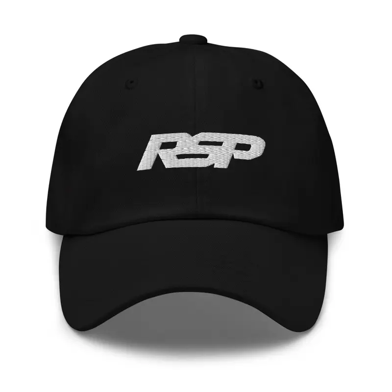 RSP White Logo Dad Hat